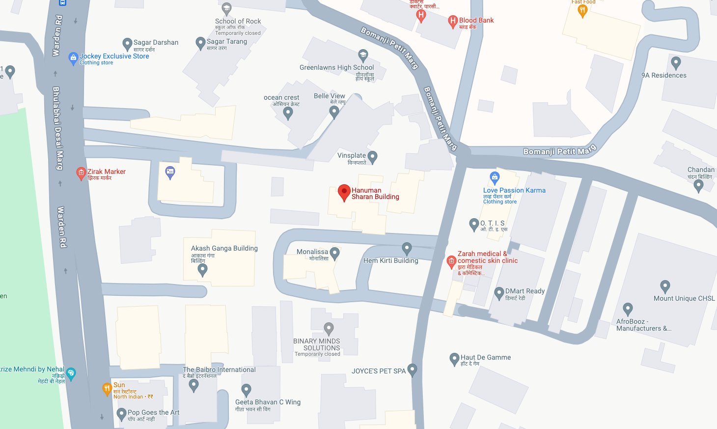 2 BHK Flats on Rent in Hanuman Sharan, Kemps Corner