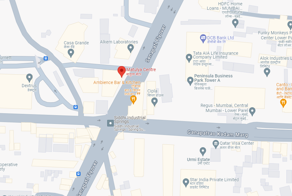 Office Space Semi Furnished in Matulya Centre , Lower Parel