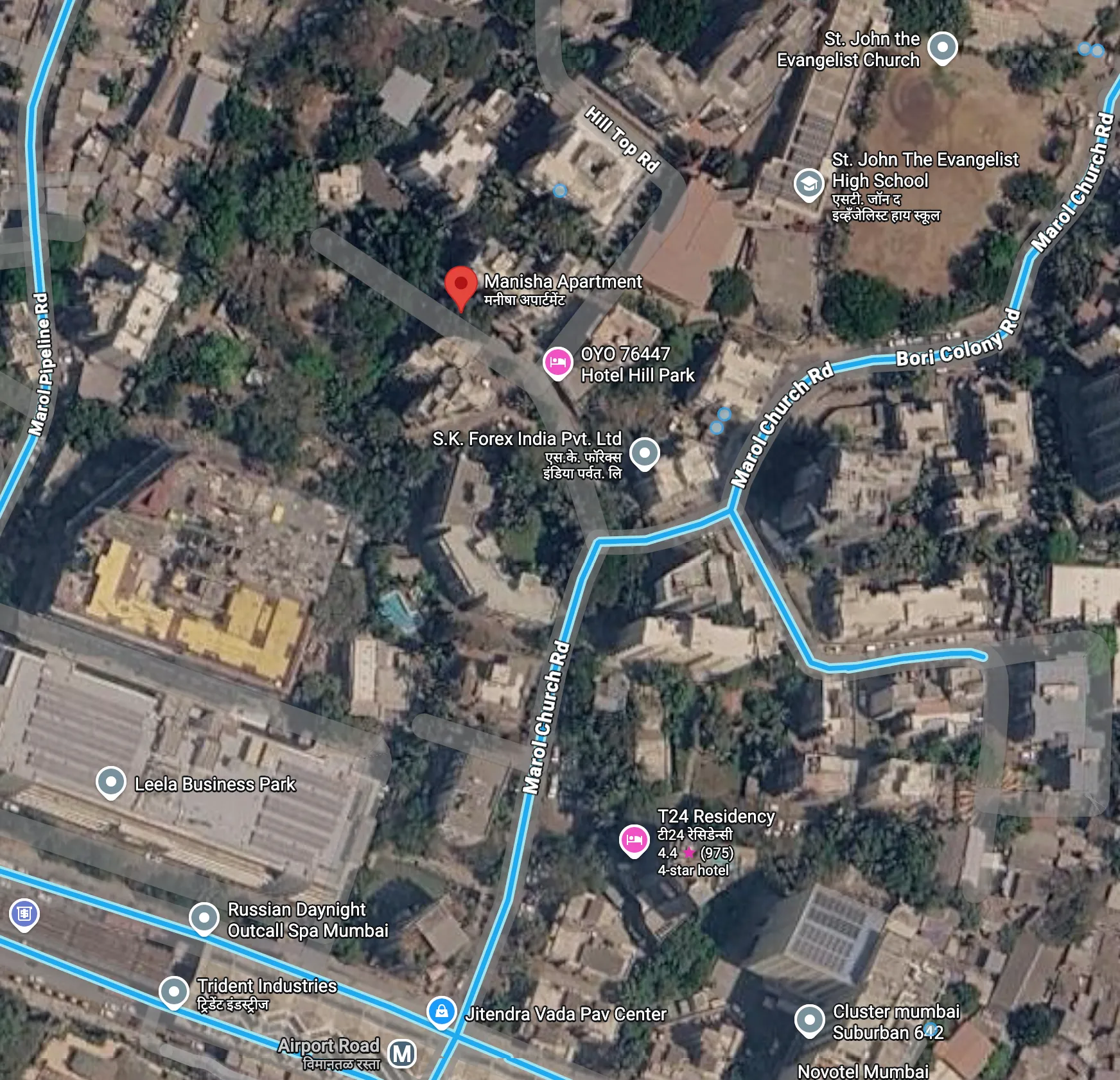 1 BHK Manisha Apartment, Andheri East — for Sale