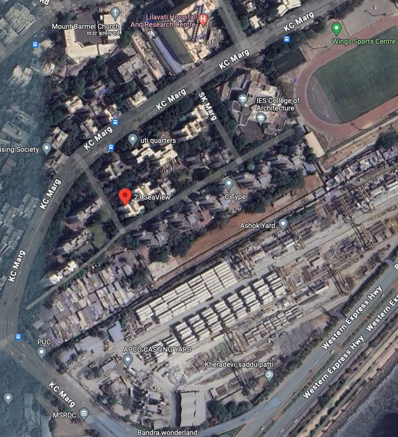 3 Flats on Rent in Sea View, Bandra West