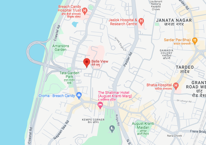 2 BHK Flats on Rent in Belle View, Breach Candy