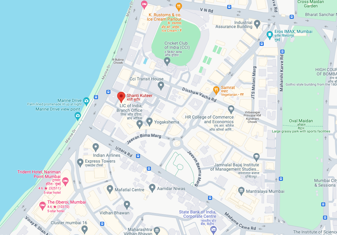 3 BHK Fully Furnished in Shanti Kuteer , Marine Drive