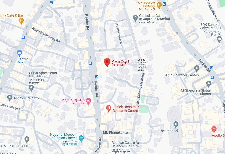 1 BHK Flats on Rent in Prem Court, Peddar Road