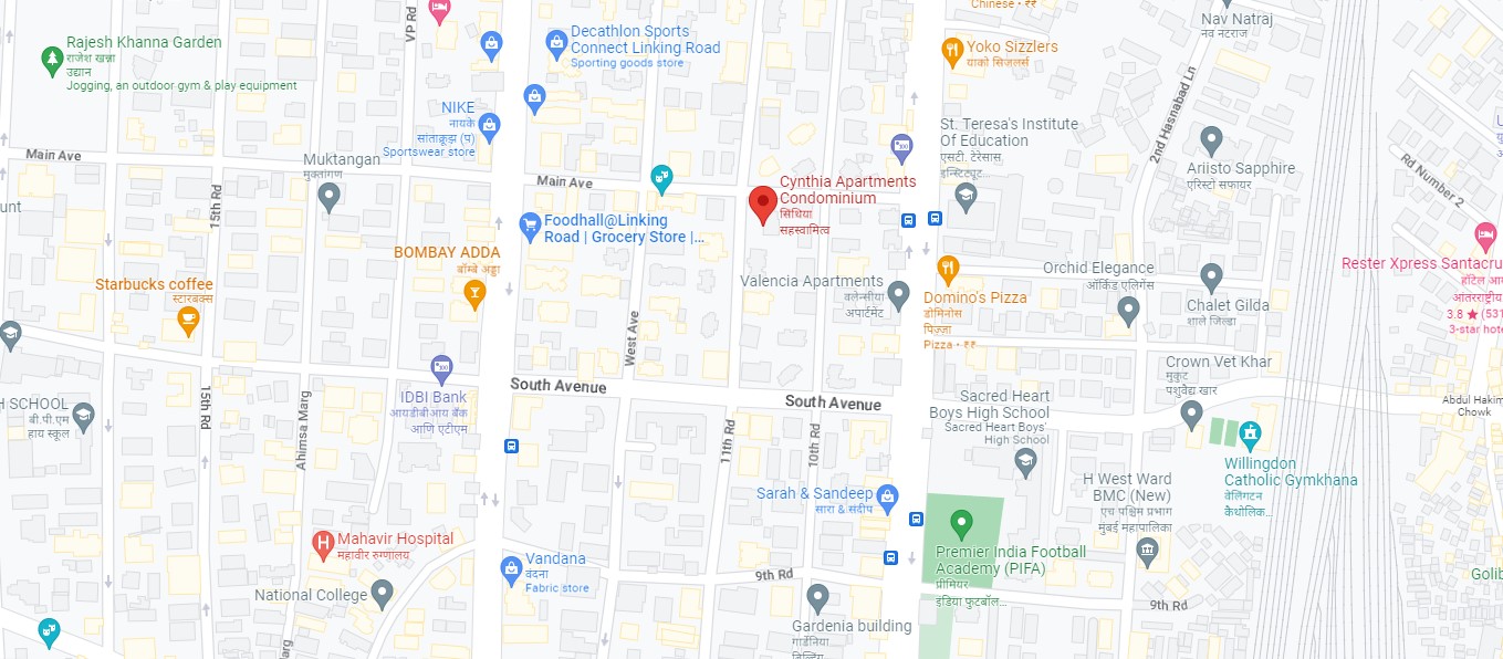 Building - Cynthia Condominium, Santacruz West