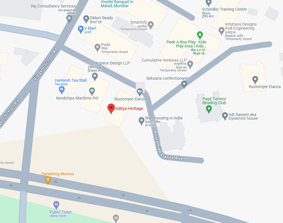 Office Space Fully Furnished in Aditya Heritage , Malad West