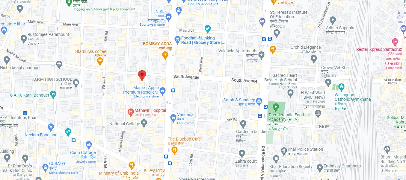 1 BHK Furnished in Anjali Apartment , Khar West