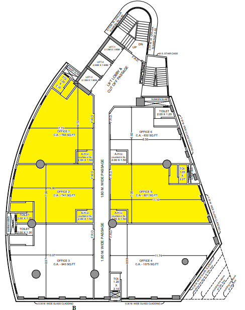 Floor Plan - Chandak Chambers, Andheri East