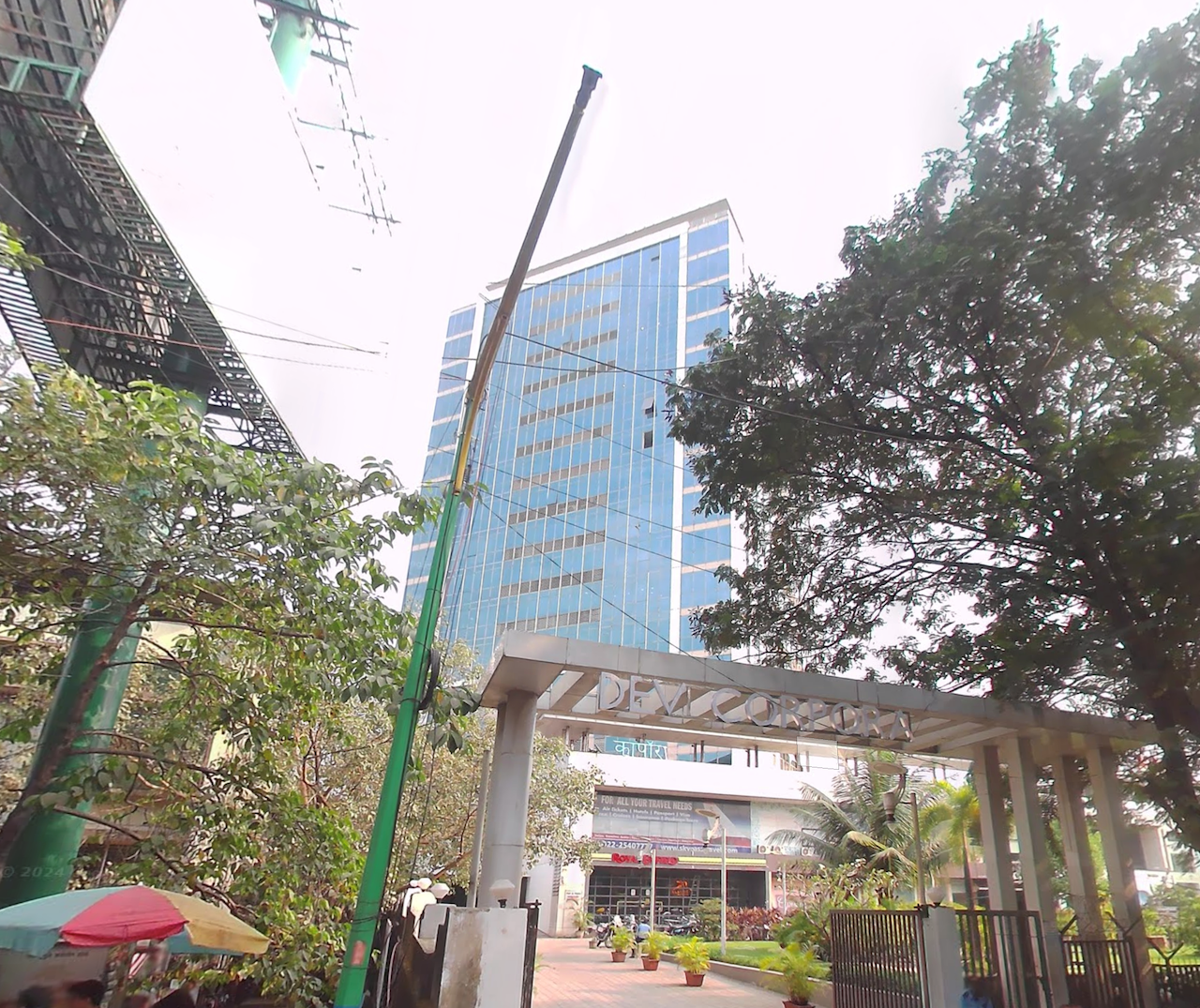 Office Space Un Furnished in Dev Corpora , Thane West