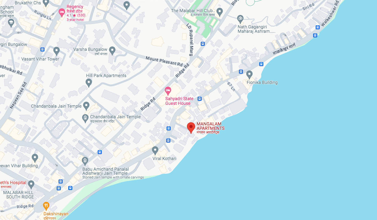 2 BHK Flats on Rent in Mangalam Apartment, Walkeshwar