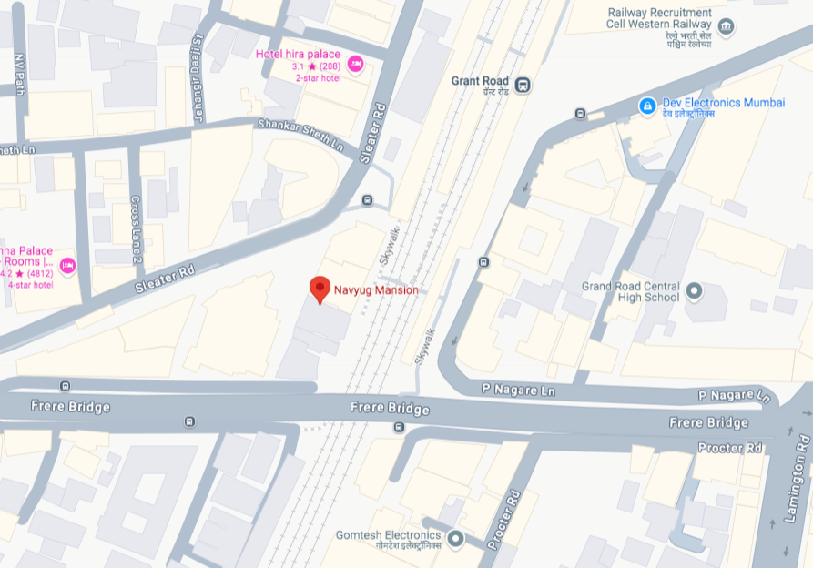 1 BHK Flats on Rent in Navyug Mansion, Grant Road