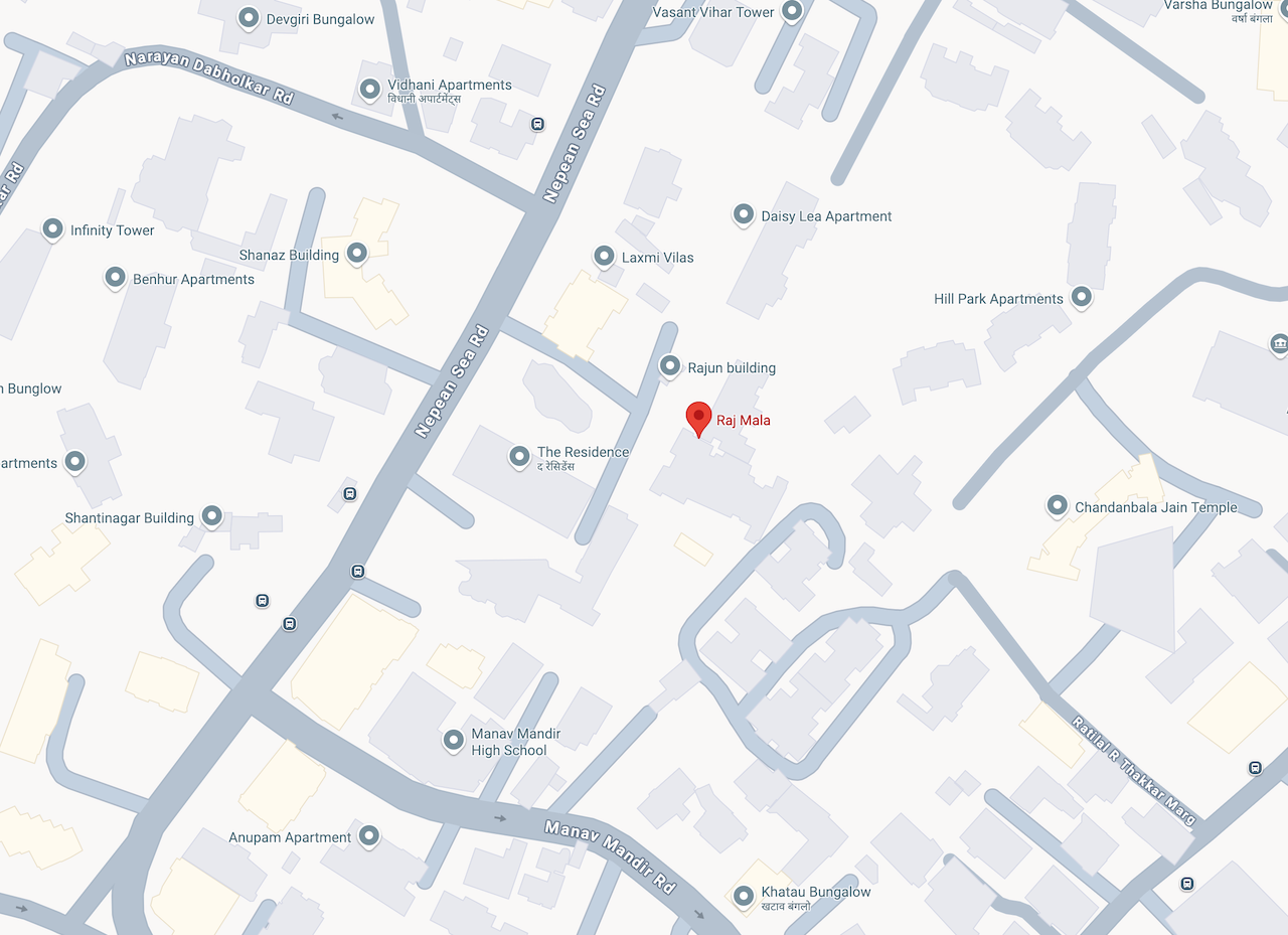 2 BHK Un Furnished in Raj Mala , Nepeansea Road