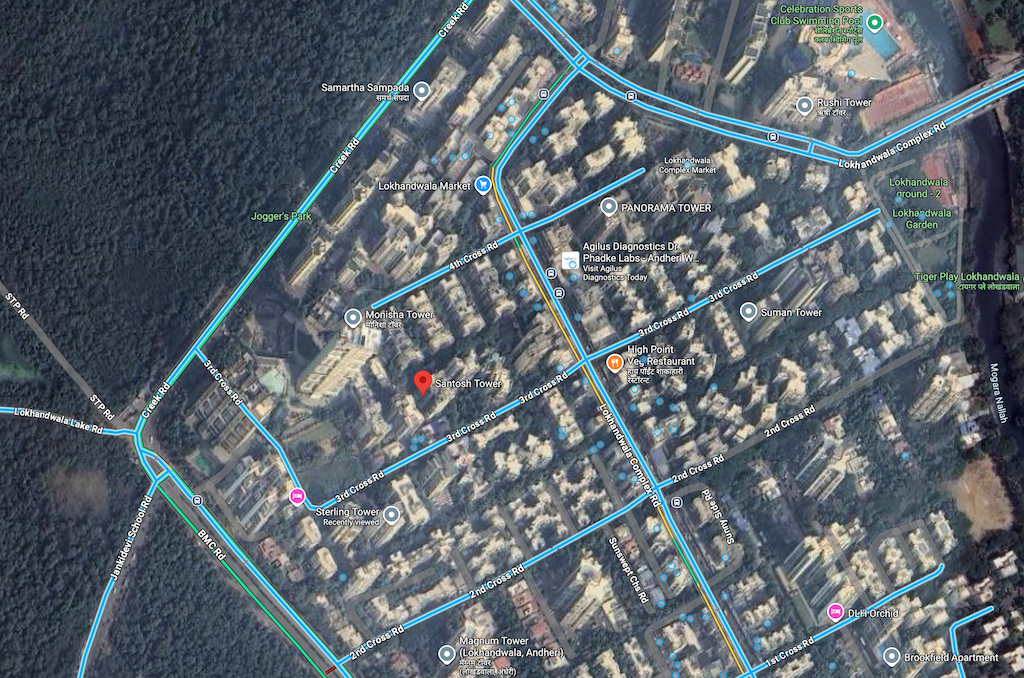 2 BHK Flats on Rent in Santosh Towers, Andheri West