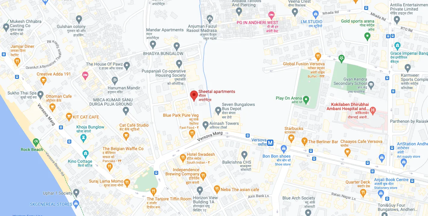 1 BHK Flats on Rent in Sheetal Apartment, Andheri West