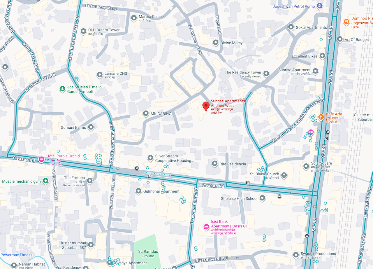 5 - Sunrise Apartments, Andheri West