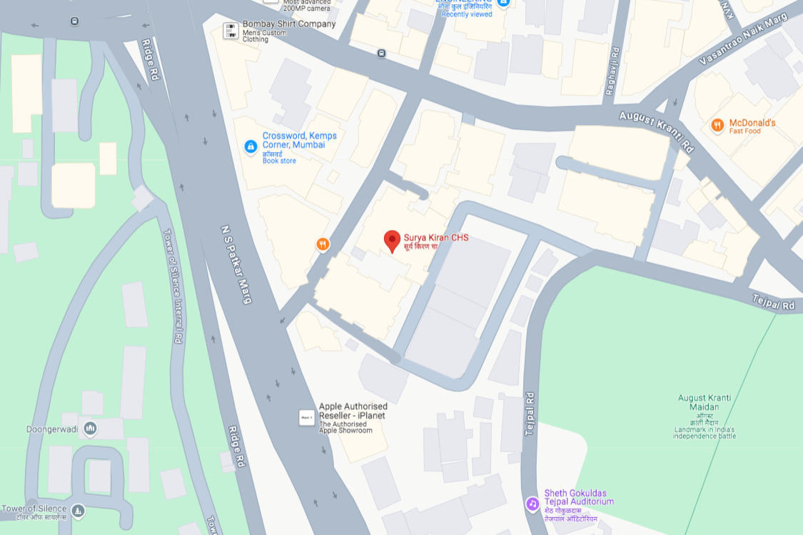 2 BHK Flats for Sale in Surya Kiran, Kemps Corner