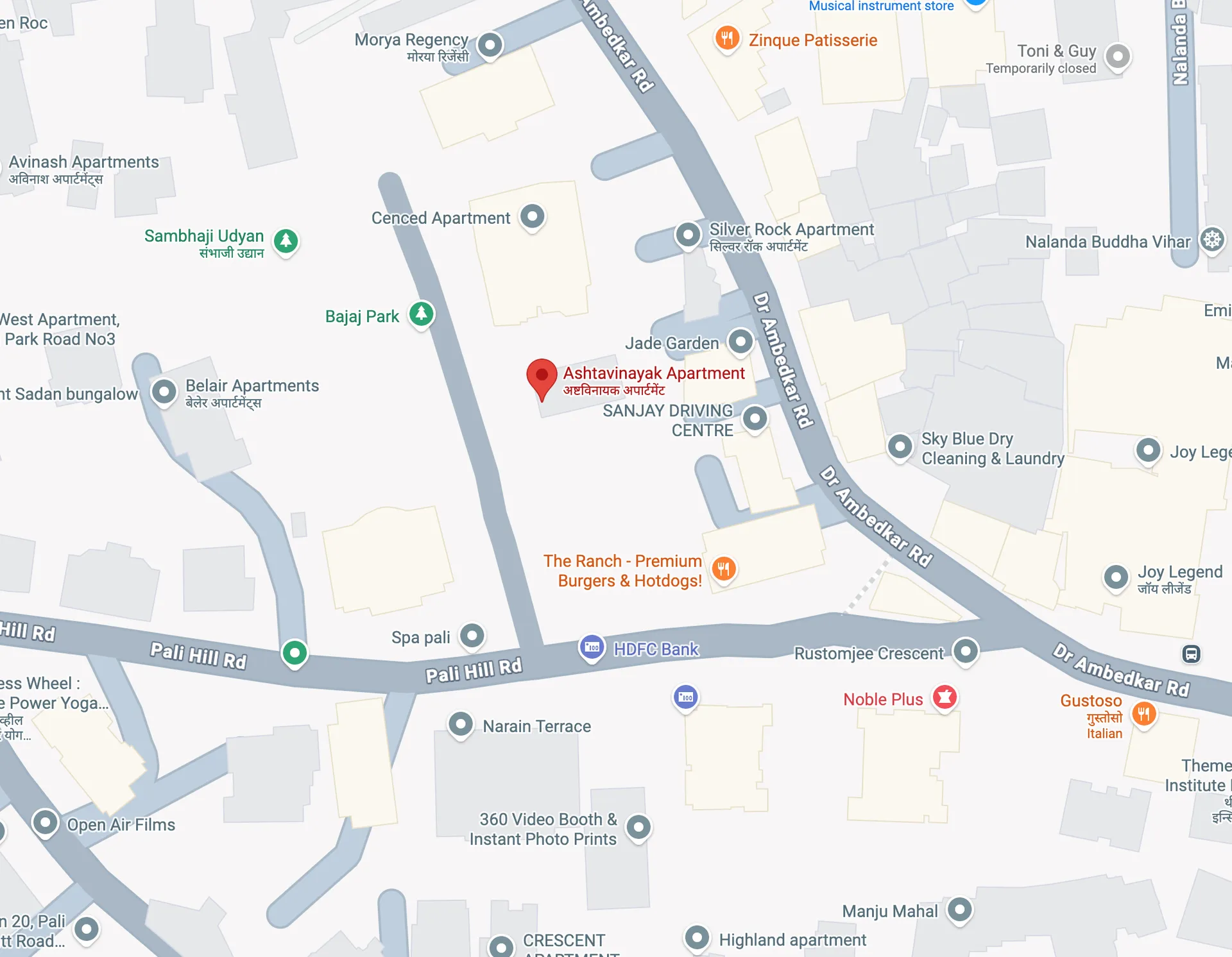 3 BHK Ashtavinayak, Bandra West — for Rent