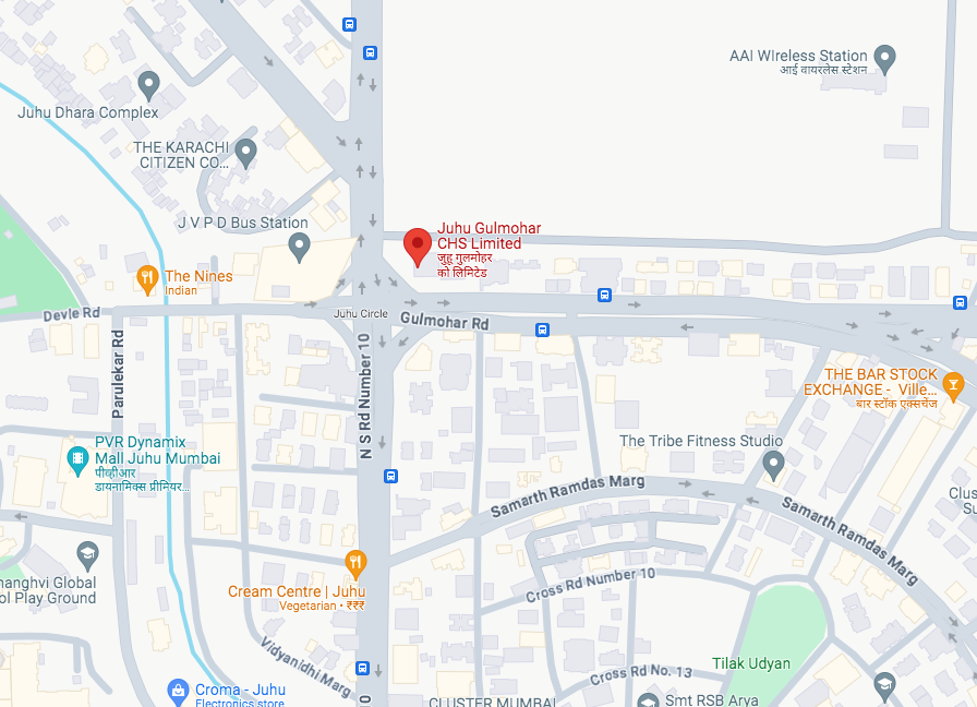 3 BHK Flats on Rent in Juhu Gulmohar CHS Ltd, Andheri West