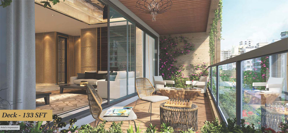 3 BHK Semi Furnished in Juhu Acropolis - Photo 3