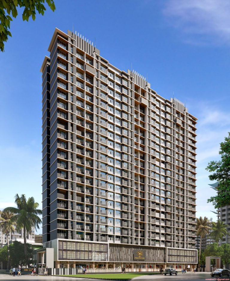 2 BHK Semi Furnished in Dharti Pressidio , Malad West