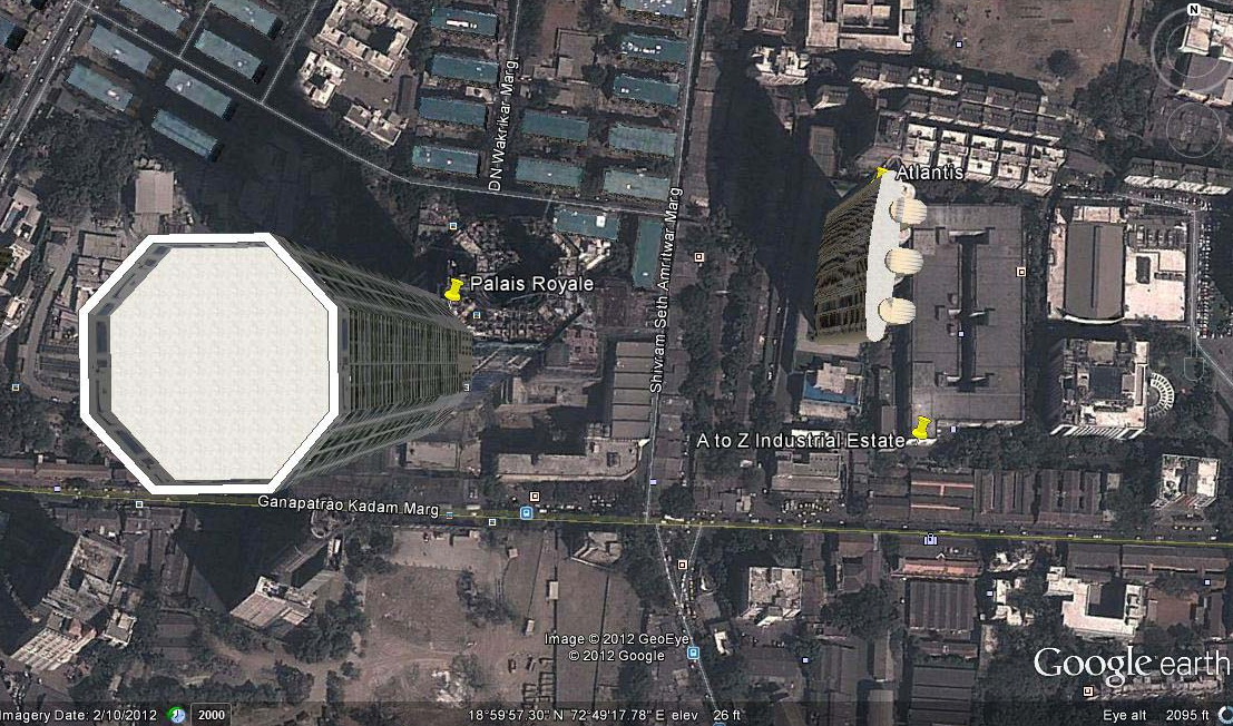 4 BHK Flats on Rent in Raheja Atlantis, Lower Parel