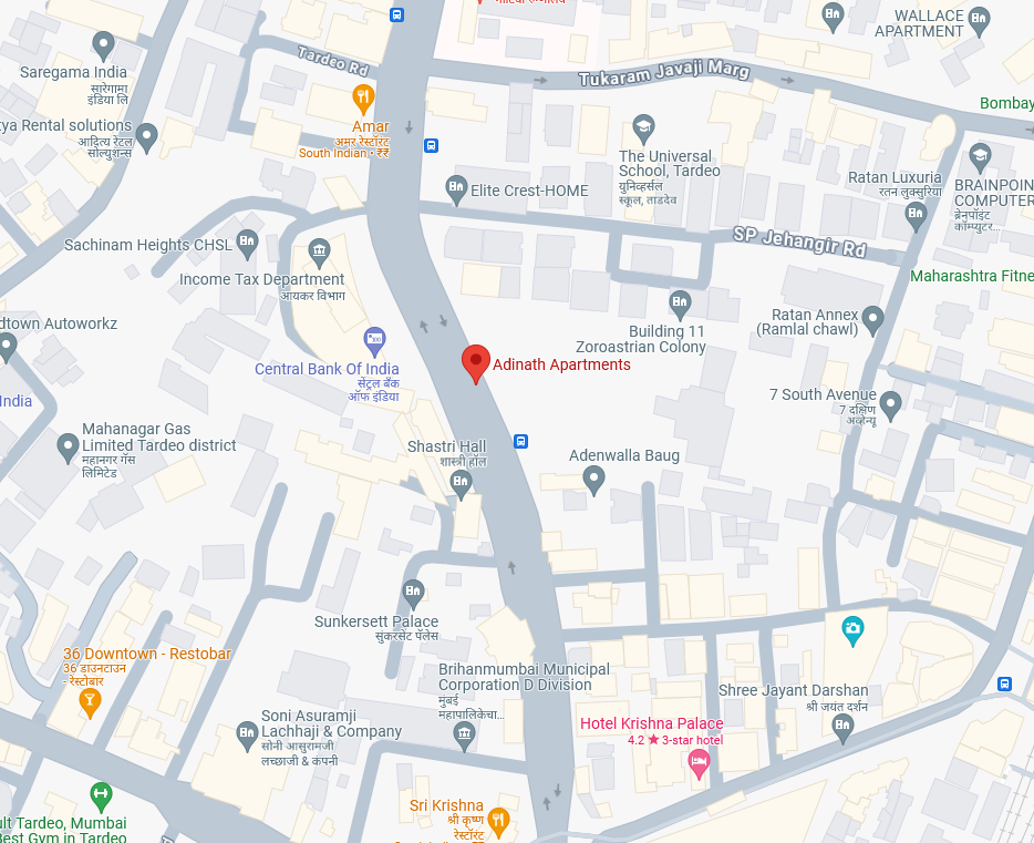 2 BHK Flats on Rent in Adinath Apartments, Tardeo