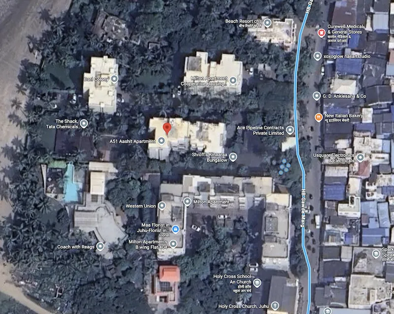 1 - Aashit Apartment, Juhu