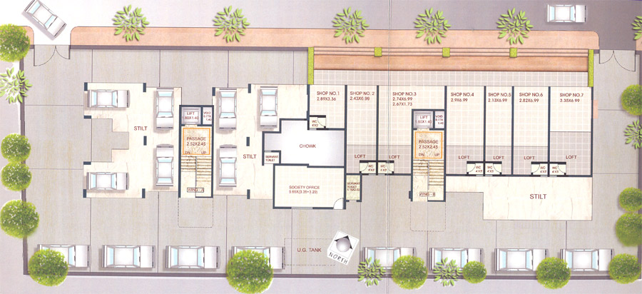 2 BHK Semi Furnished in Deepali , Andheri West