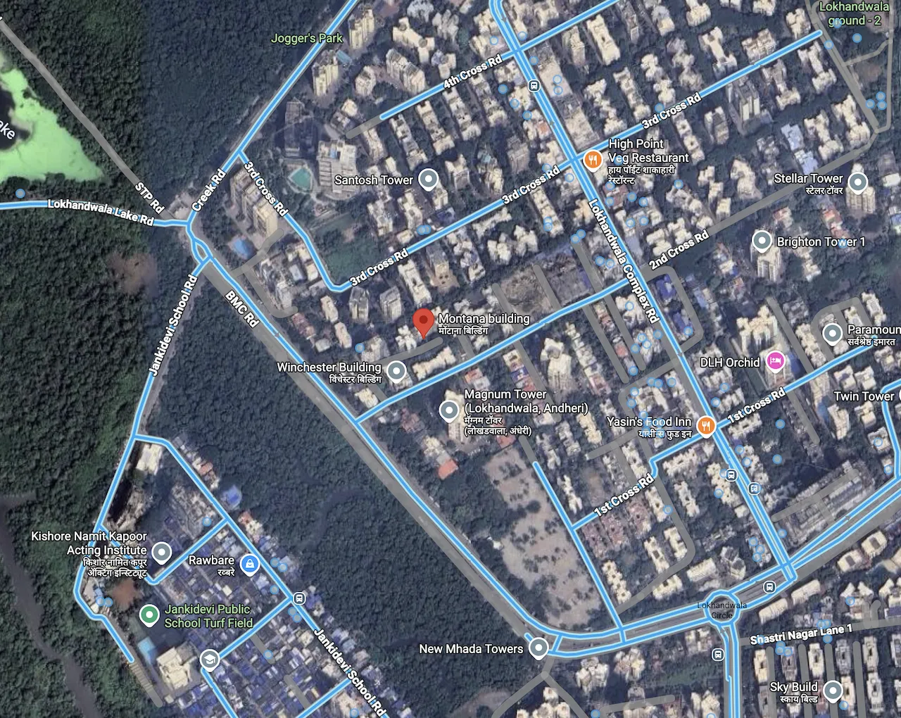 1 BHK Flats on Rent in Montana building, Andheri West