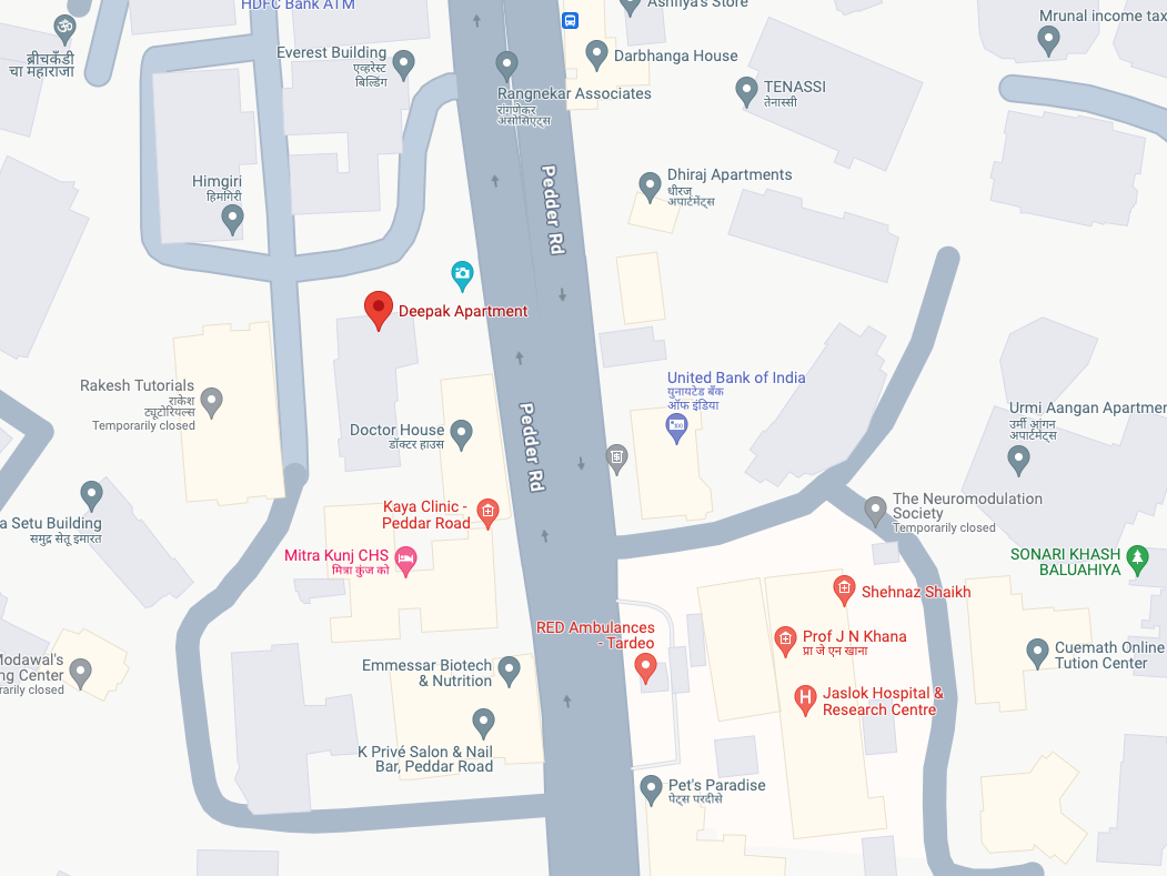 2 BHK Flats on Rent in Deepak Apartment , Peddar Road