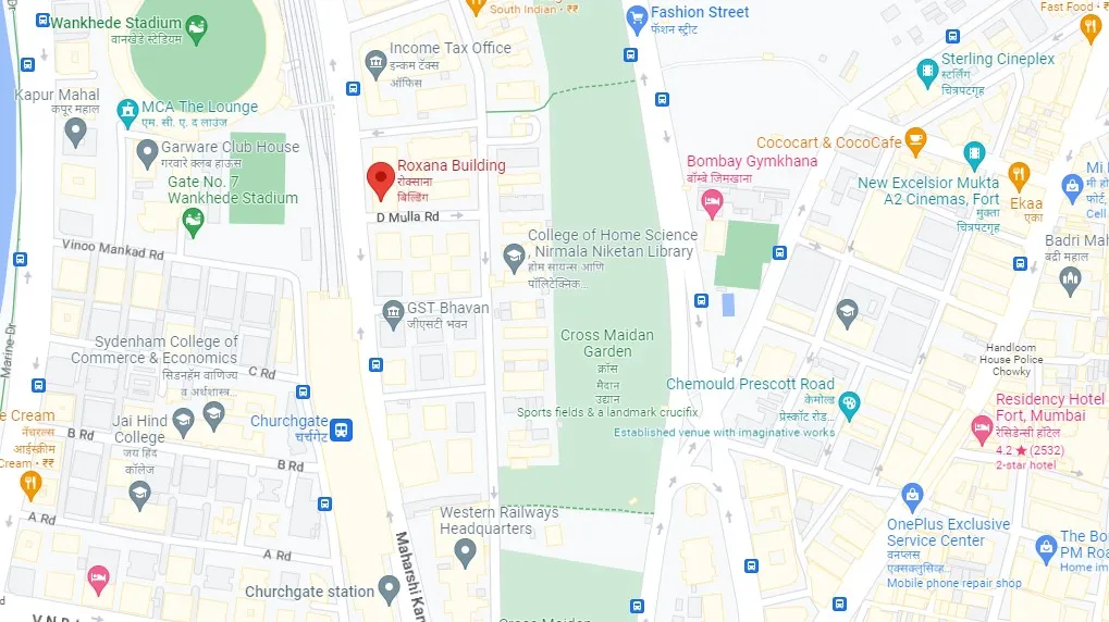 2 BHK Flats on Rent in Roxana Building, Churchgate