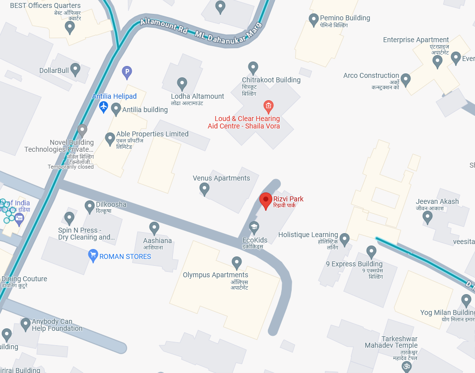 5 BHK Un Furnished in Rizvi park , Altamount Road