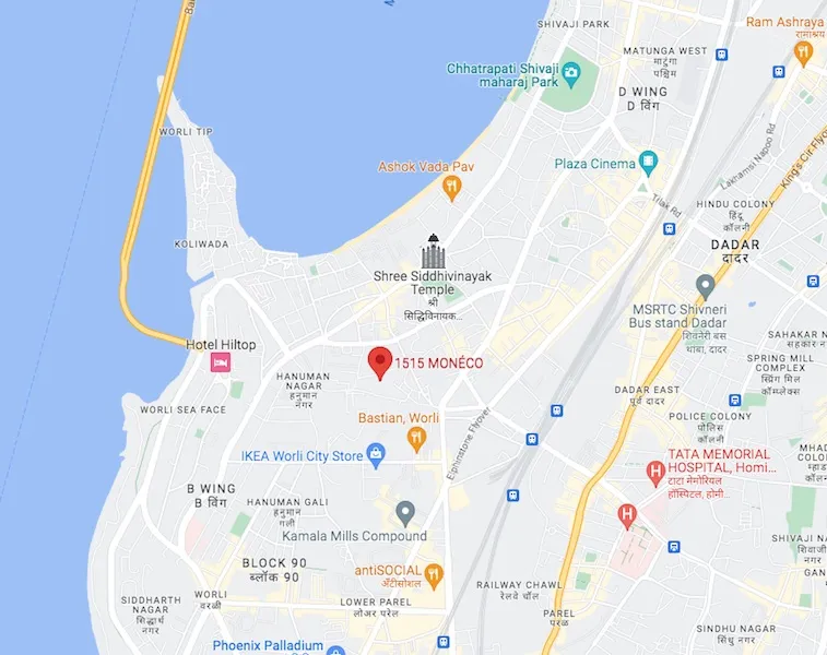 3 BHK Flats for Sale in 1515 Moneco, Prabhadevi