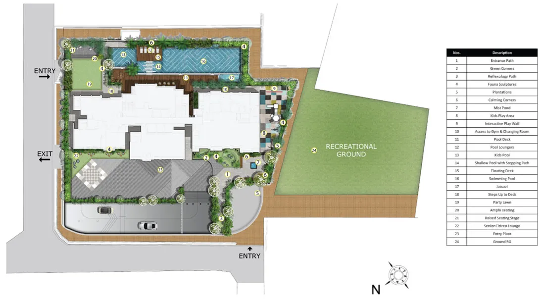 4 BHK Flats for Sale in 72 West, Andheri West