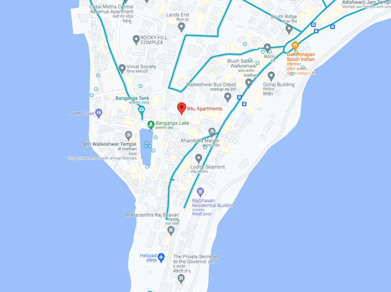 2 BHK Fully Furnished in Ritu Apartments , Walkeshwar