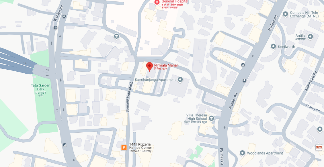 3 BHK Flats on Rent in Nirmala Mahal, Kemps Corner