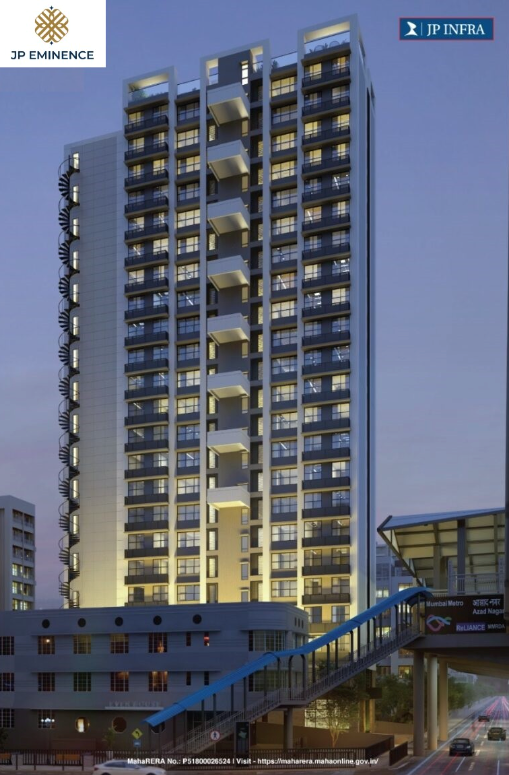 1 BHK Flats on Rent in JP Eminence, Andheri West