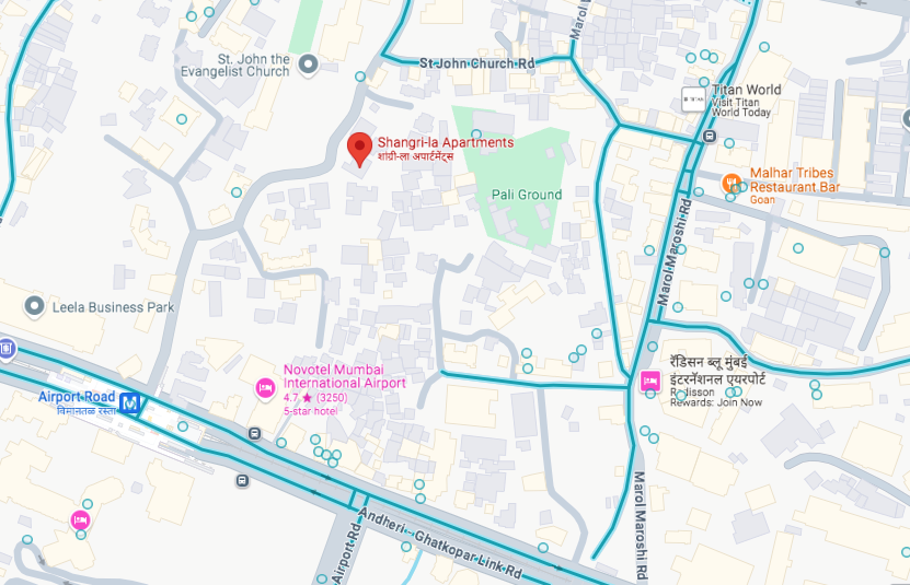 2 BHK Flats on Rent in Shangri-la Apartments, Andheri East