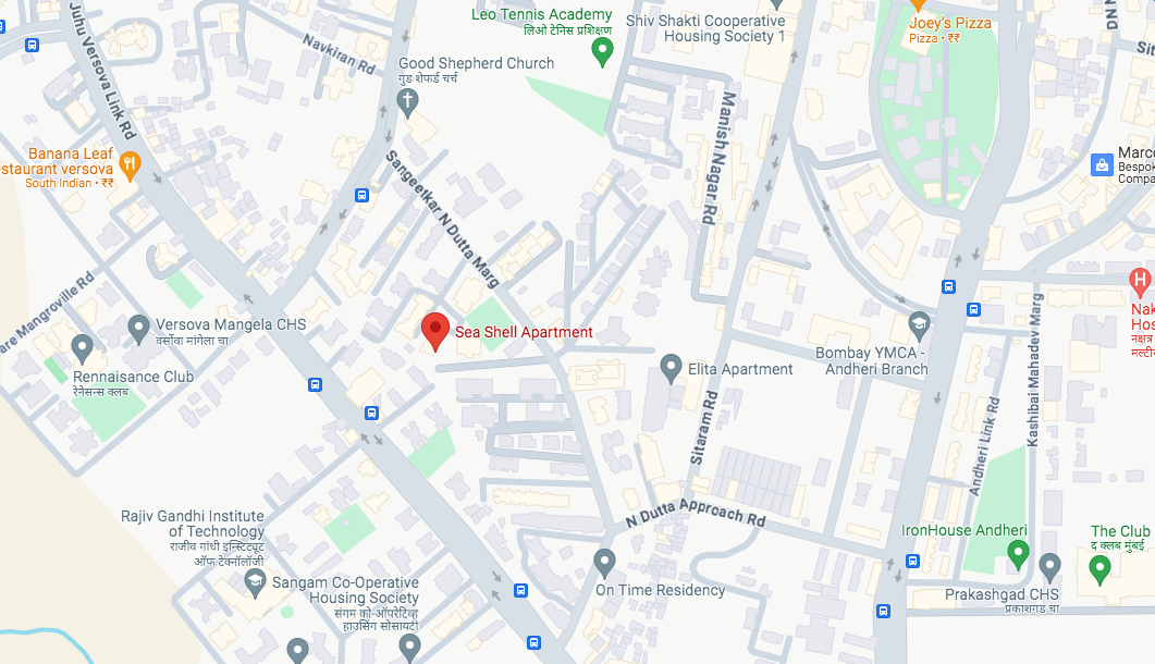 3½ BHK Flats on Rent in Sea Shell Apartment, Andheri West