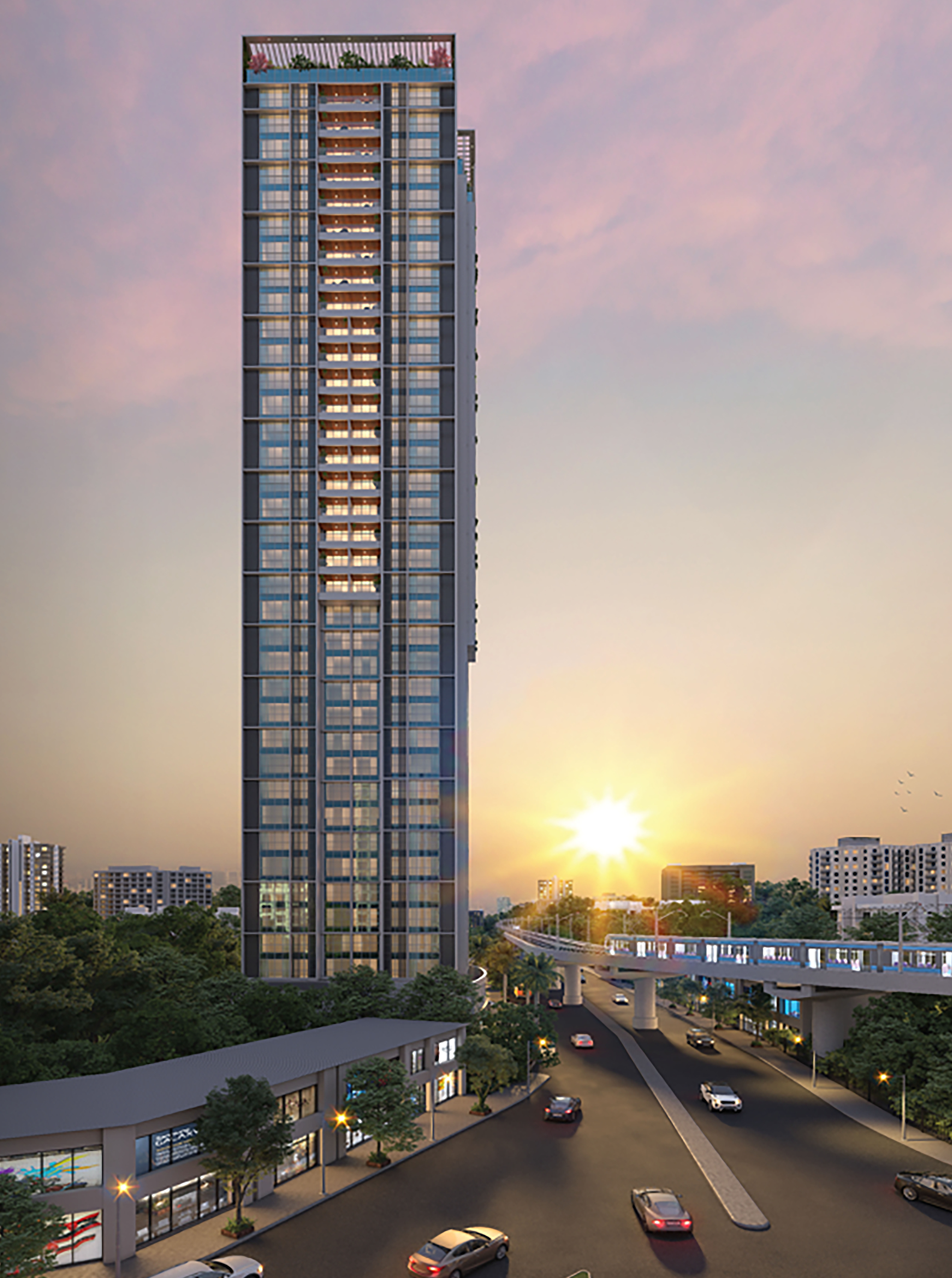 1 BHK Level The Residences for Rent in Andheri West