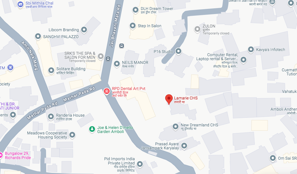 3 BHK Flats on Rent in Lamarie CHS, Andheri West