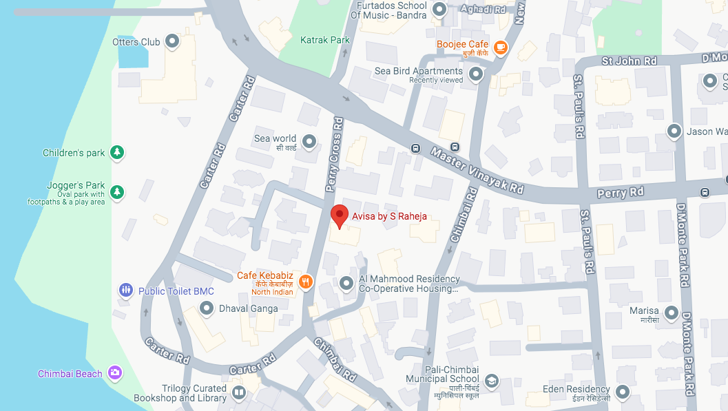 3 BHK Flats for Sale in Raheja Avisa, Bandra West