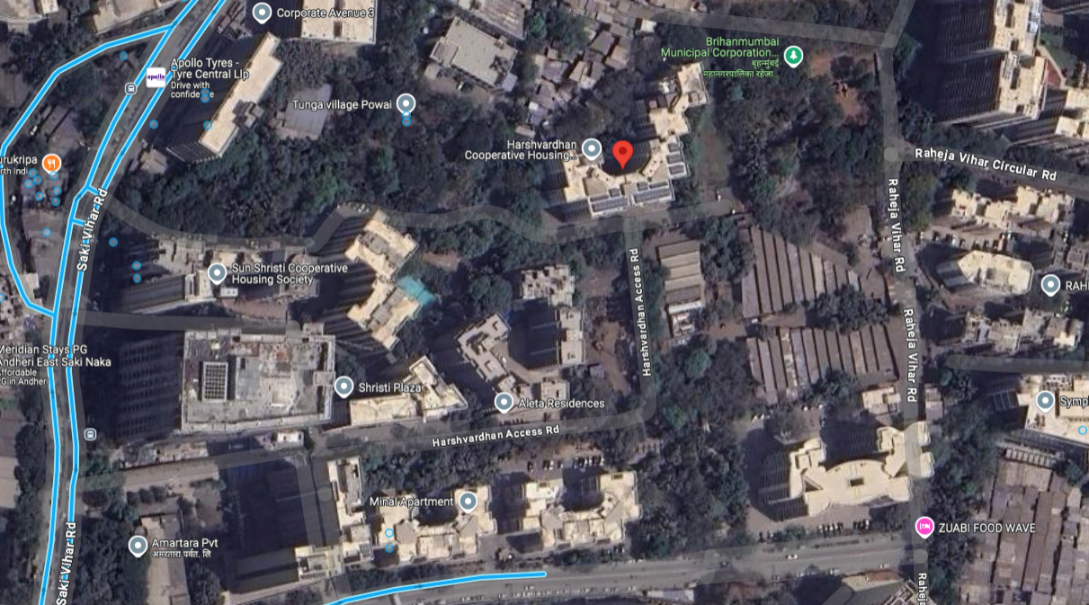 2 BHK Flats on Rent in Harshvardhan CHS, Powai