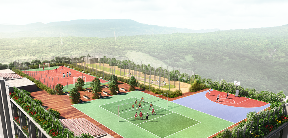 3½ BHK Lodha Woods for Rent in Kandivali East