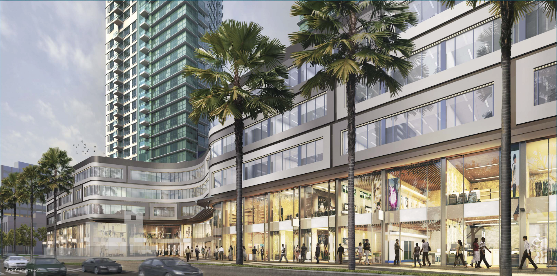 Office Space Semi Furnished in Auris Galleria , Malad West