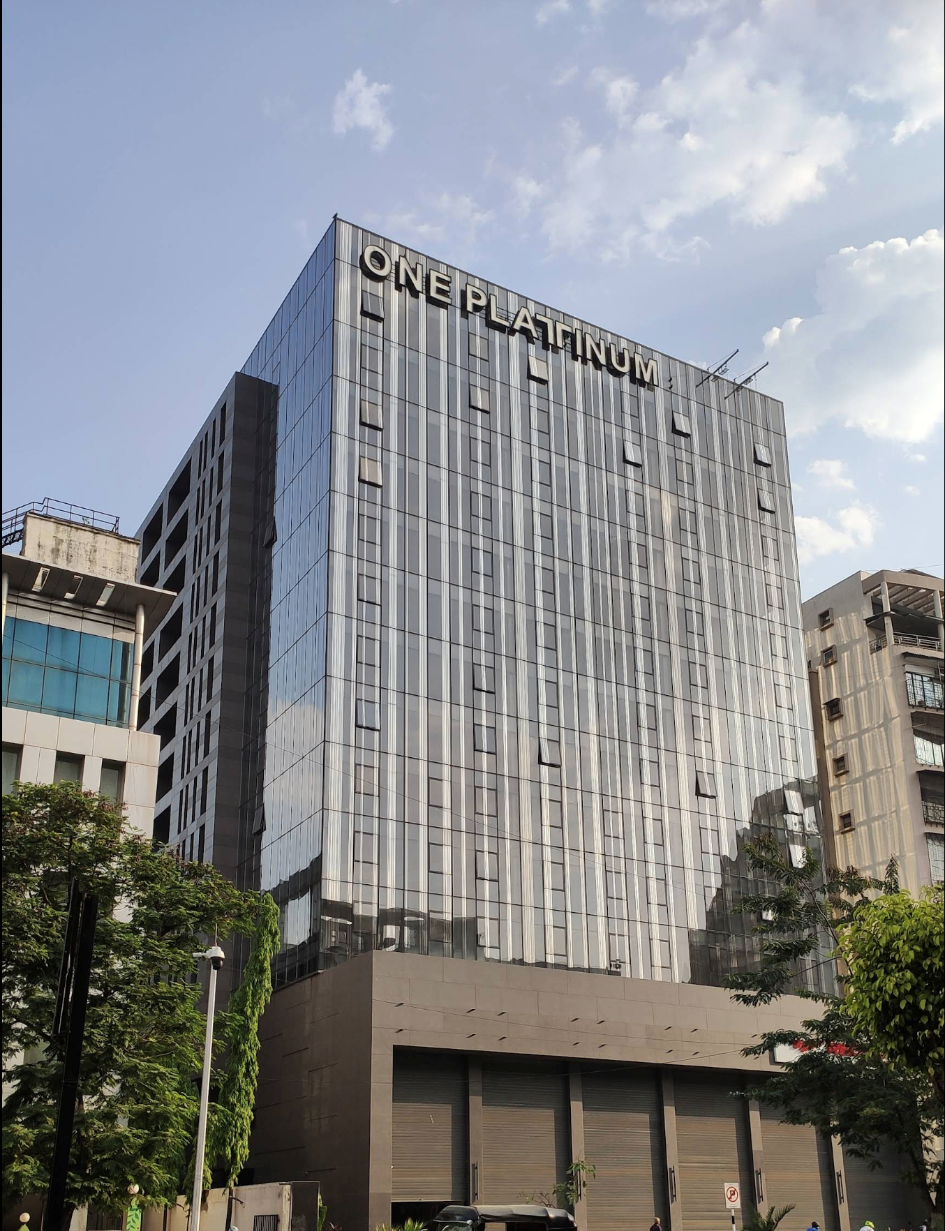 Office Space Semi Furnished in One Platinum , Belapur