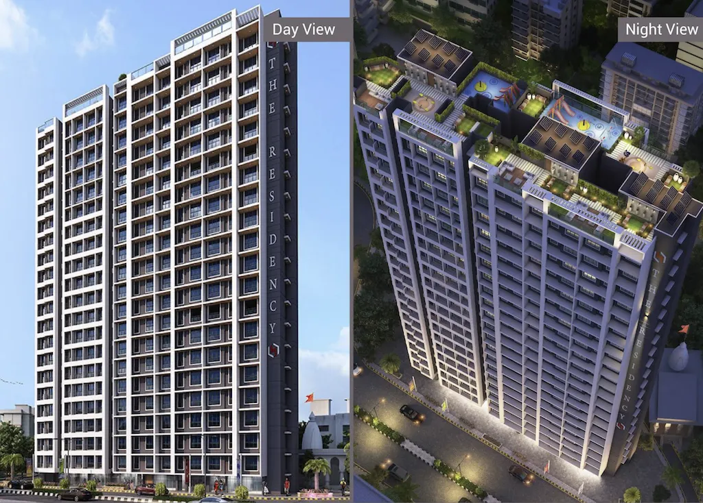 1 BHK Flats on Rent in The Residency Tower, Andheri West