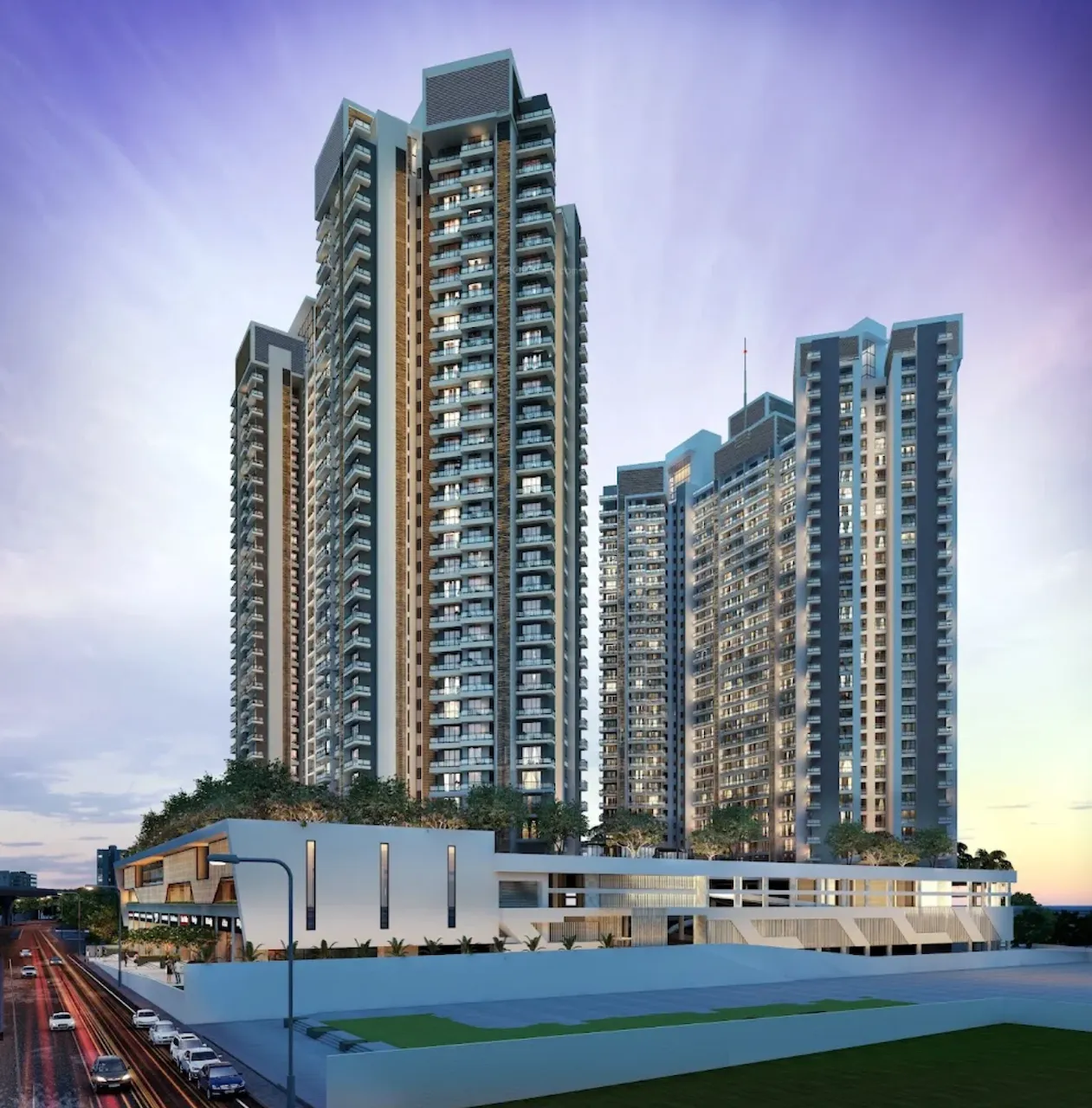 3 BHK Lodha Stella, Thane West — for Rent