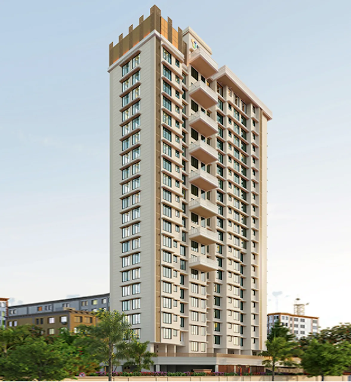 3 BHK Kabra Garnet, Malad West — for Rent