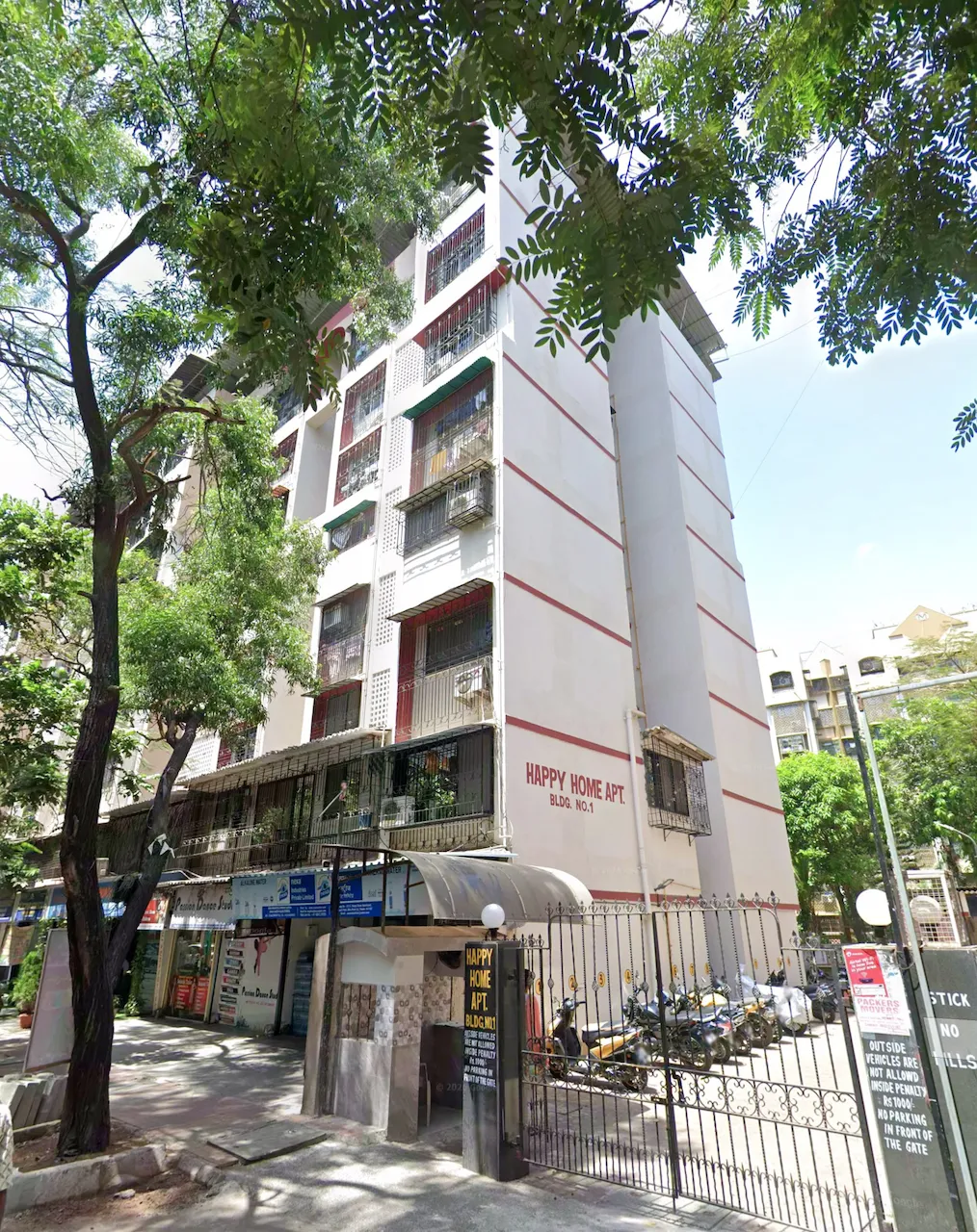2 BHK Happy Home Apartments, Mira Road — for Rent