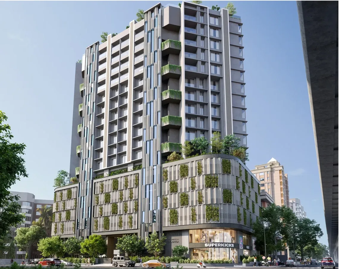 4 BHK Fairfield by S Raheja, Khar West — for Rent